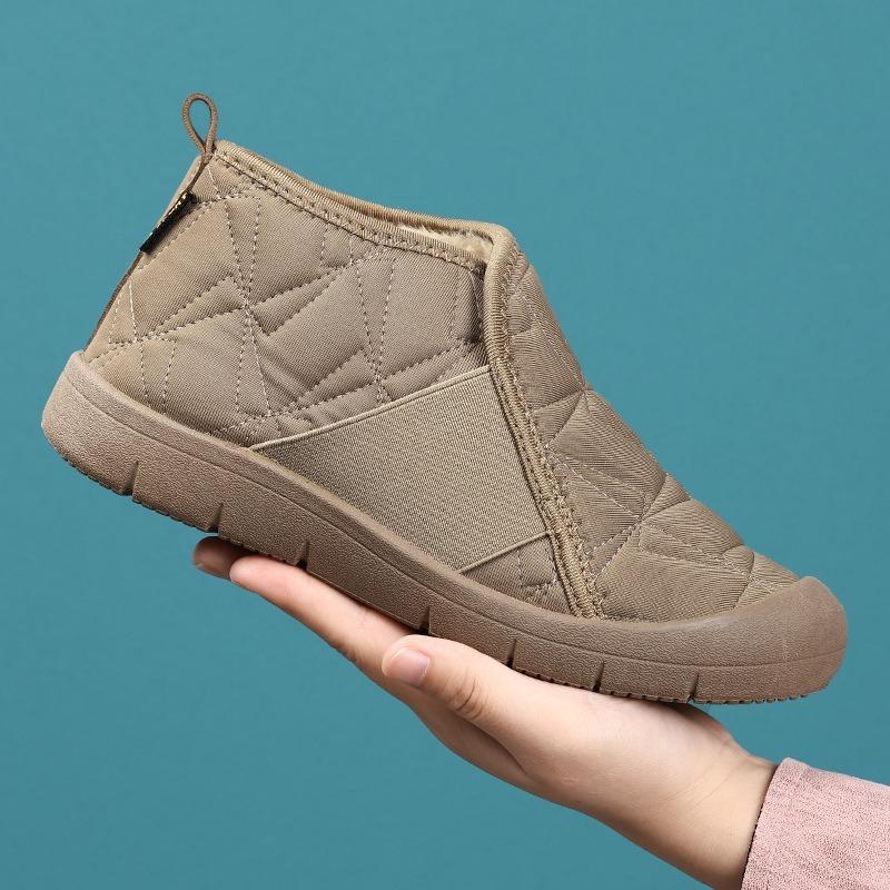 Winter Hot Selling Women's Shoes, Comfortable and Warm Women's Snow Boots with Thick Velvet On One Step