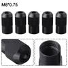 5pcs Drill Chuck For Dremel Accessories Rotary Tools Chuck Nut Power Tool Accessories Zinc Alloy Nuts Abrasive Parts M8x0.75mm