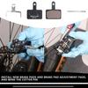 BUCKLOS Semi-Metal Brake Pads Mountain Bike Hydraulic Disc Brake Pads for SHIMANO B01S B05S MTB Road Bicycle Cycling Brake Part