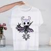 Hollow Knight Ghost Knight Game Skull T Shirt Fashion Tshirt Summer Mens Novelty Short Sleeve T-shirt Men Funny Tops
