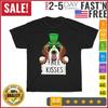 Free Kisses Saint Bernard Dog Vintage T Shirt Men Fashion 2023 Women T Shirt NEW