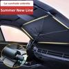 NEU Auto Sonnenschutz Blendschutz Sonnenschirm Auto Frontscheibe Sonnenschutz Abdeckung Innen Windschutzscheibenabdeckung Schutz Windschutzscheibenzubehör