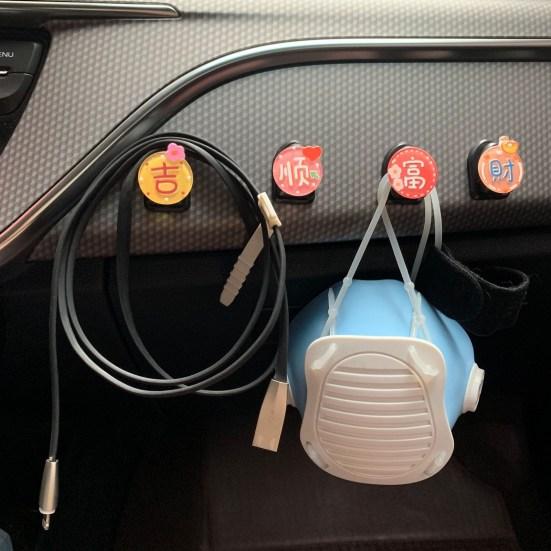 Schicker Auto-Klebehaken, stanzfrei, mehrere Stile, dekorativ