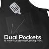 Creative Letter Print Kitchen & BBQ Neck Apron