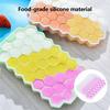 Silicone Ice Cubes Tray 37 Grids Comb-Shape Ice Mold with Cover Kitchen Utensils Ice Cubes Mold Ice Mold Kitchen Mold