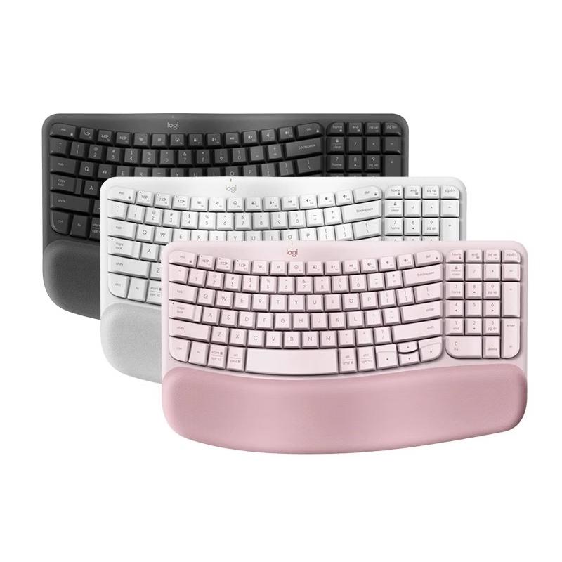 Logitech Wave Keys Ergonomic Wireless Keyboard
