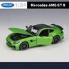 Welly 1/24 Mercedes Benz AMG GT R Alloy Sports Car Model Diecast Metal Racing Car Vehicles Model Simulation Collection Kids Gift