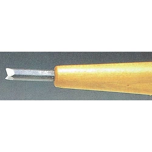 Akira Miki Power Grip Carving Chisel, Triangular, 3.0mm