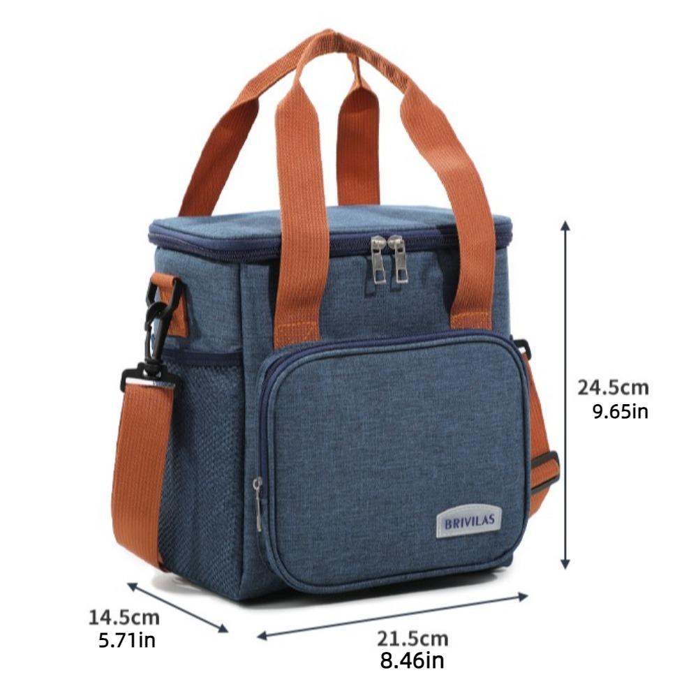 Thickened Food Cooler Bags Portable Picnic Cooling Box Reusable Insulated Case  Travel