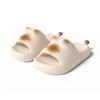 Chikoku Cute Cat Slippers for Women Summer New Indoor Home Thick Sole Cartoon Outdoor Sandals