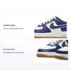 Air Force 1 LV8 3 GS College Pack - Midnight Navy Kinder Sneakers Blue Sail Gum-Medium-Brown DQ5972-101