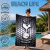 Toalla de Playa de Microfibra con Diseño del Escudo del Tottenham, Suave y Absorbente, Secado Rápido, Ideal para Viajes de Verano, Esencial para la Playa, Piscina