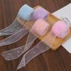 10Yards/Roll Colorful Starry Sky Yarn Organza Ribbon DIY Hair Accessories Handmade Gift Flower Packaging Wedding Party Decor