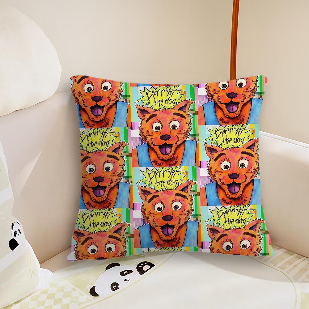 Band The Fferals cool cushion cover Pillow Case Plush Fabric Soft Double Sided Print Sofa Cushion Cover Throw Pillow Covers 30x30cm