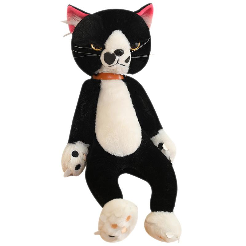 Japanese Funny Cat Plush Toy Doll Cross-border Personalized Stinky Face Cat Doll Simulation Cat Doll Gift