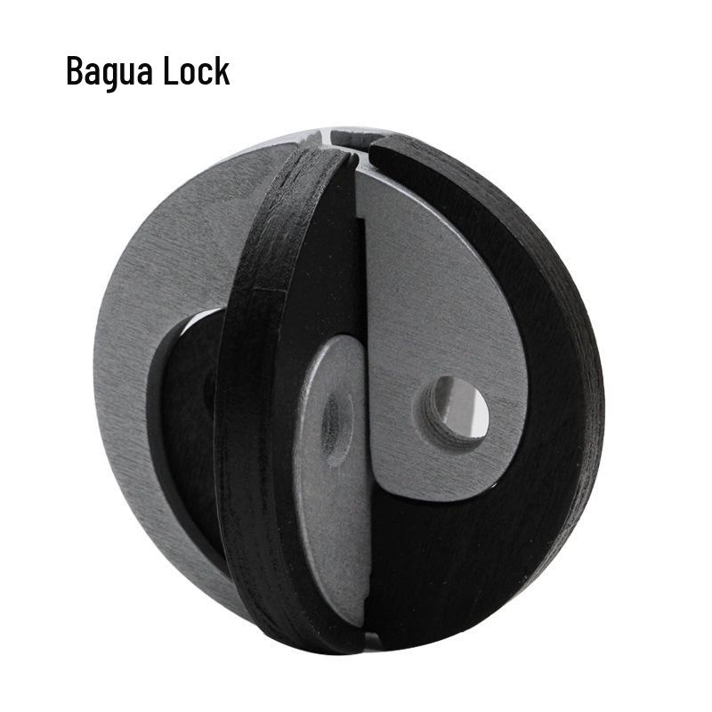 100-Piece Kongming Lock Wooden Puzzle Set for Kids and Adults