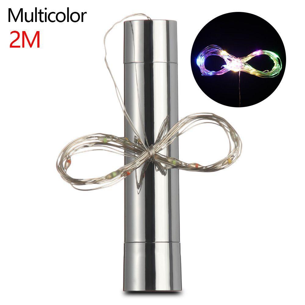 

Birthday Festival Supplies Multifunctional Waterproof Party DecorString Wine Bottle Lights LED Wine Stopper Starry String Lamp 1M різнокольоровий