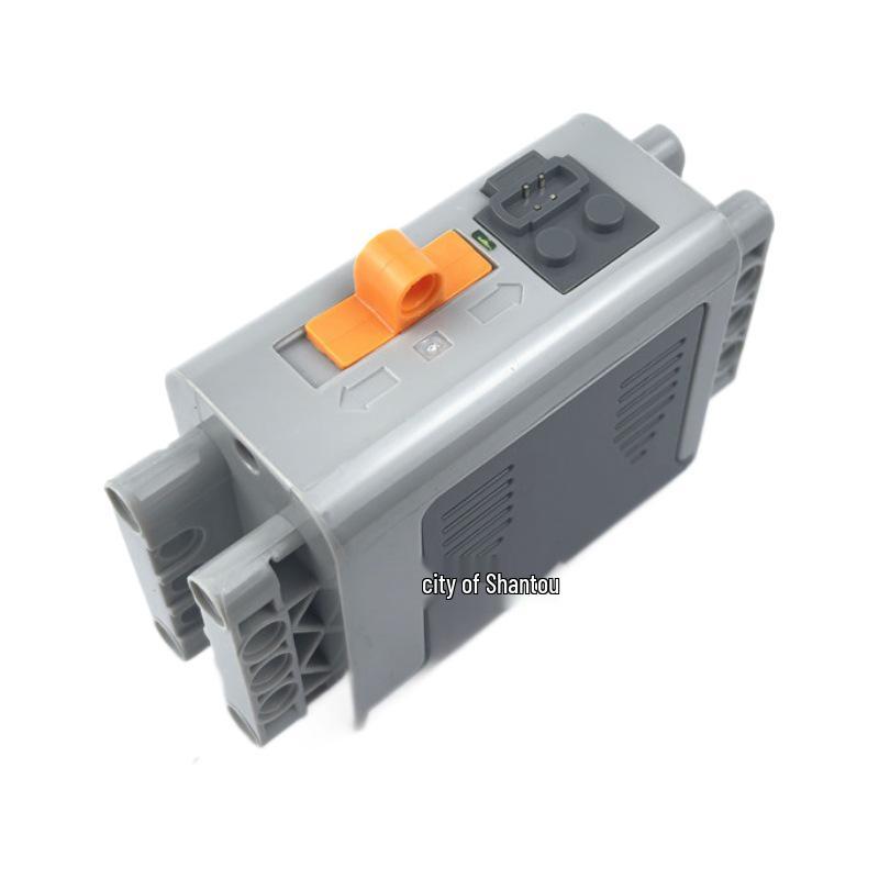 Lego-Compatible Power Technic Set: Motor, MOC Parts, PF Components, Programmed Lithium Battery.