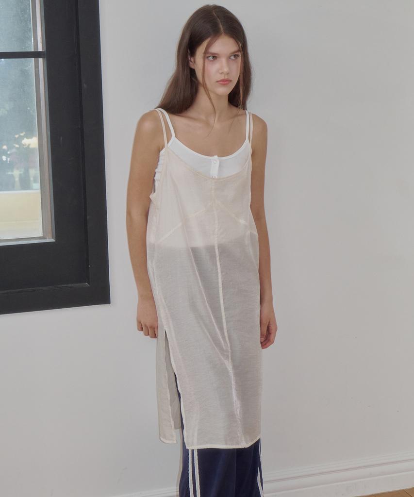 Rosiro Sheer Layered Dress