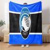 Atlanta Fc Emblem Design Flannel Blanket, Soft Polyester, Modern Design, All-Season for Camping, Travel, Gifts for holidays or birthdays