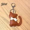 Bag Hanging Keychain Pendant Imitation Leather Simulated Cat Toy Shape