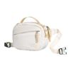 Isabella Fashion Minimalist Logo Print Waist Bag Outdoor Bag Women Waist Bag Off-white NF0A81C4-IYI