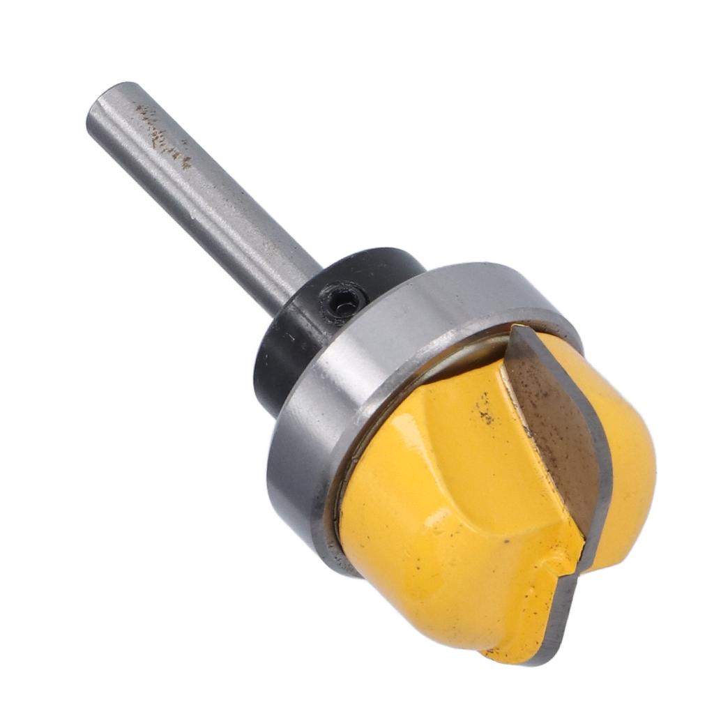 Bowl Router Bit Dish Carving Cutter Round Bottom Tray Woodworking Slotting Tool 6mm Shank