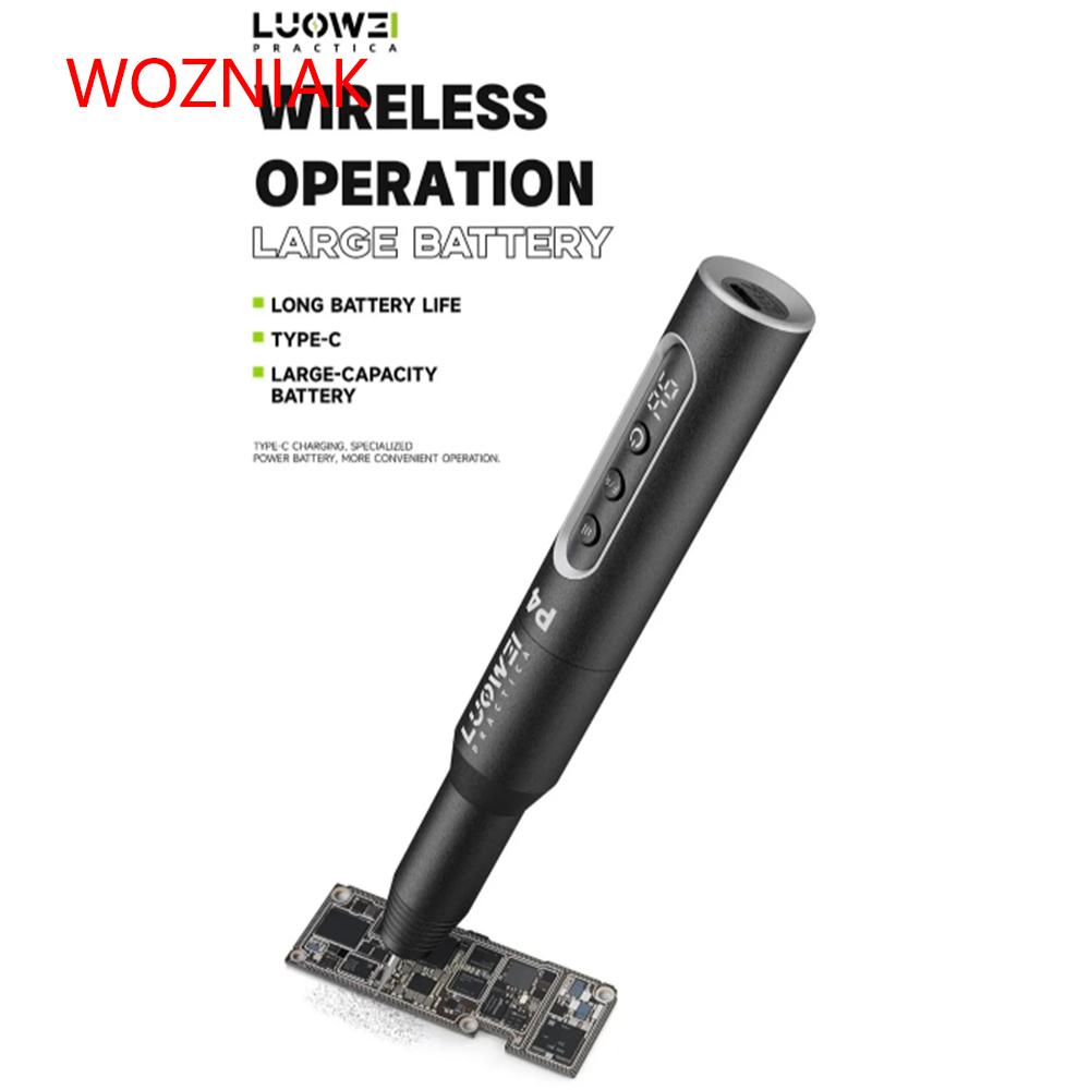 LUOWEI LW-P4 High Torque Polishing Pen for Mobile Phone and Tablet Repair Motherboard PCB Chip CPU Frame Polishing Cutting Tool