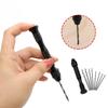 1PC Manual Punching Tool Nuclear Engraving Aluminum Alloy Punch Manual Hand Twist Drilling, Mini Manual Drilling Including Drill Bit