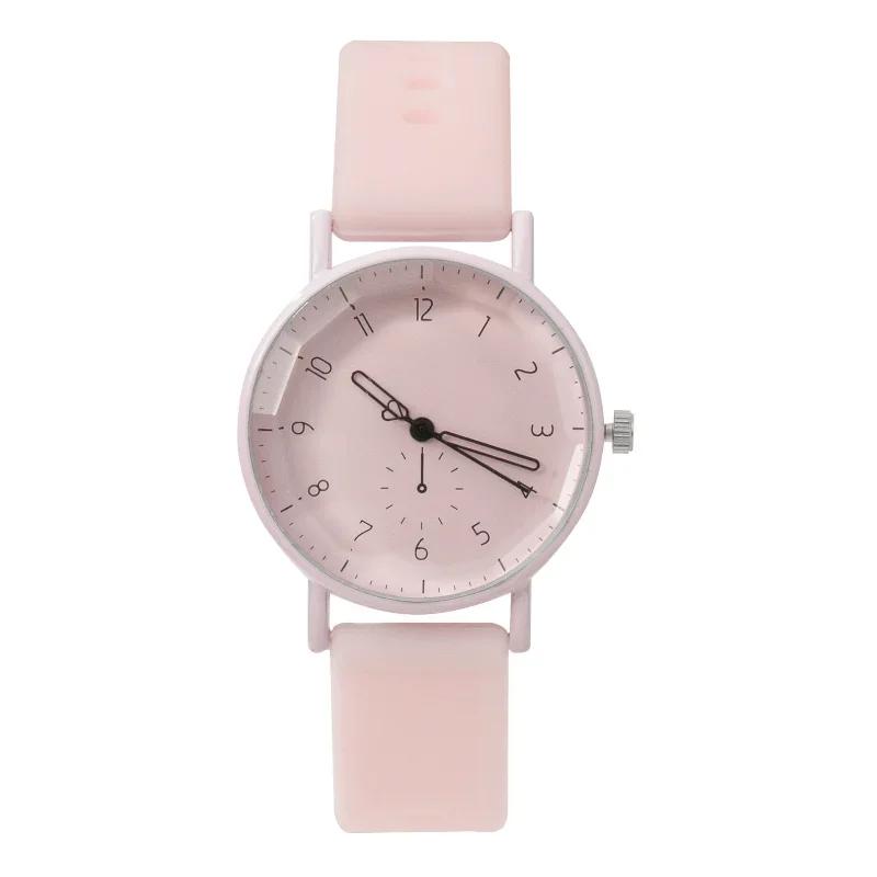 New Women Watch Fashion Silicone Strap Quartz Watch Student Sports Wristwatch Relojes Para Mujer Dropshipping Clock