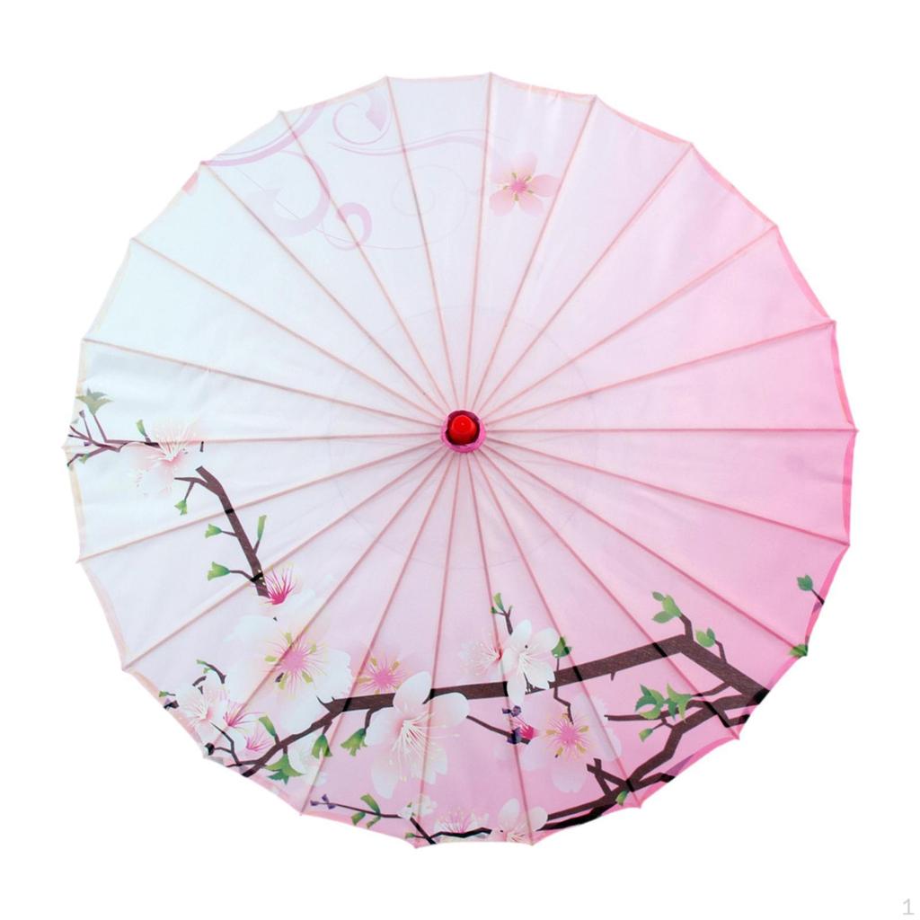 Chinese Oil Paper Umbrella Decorative for Performance, Wedding, Cosplay