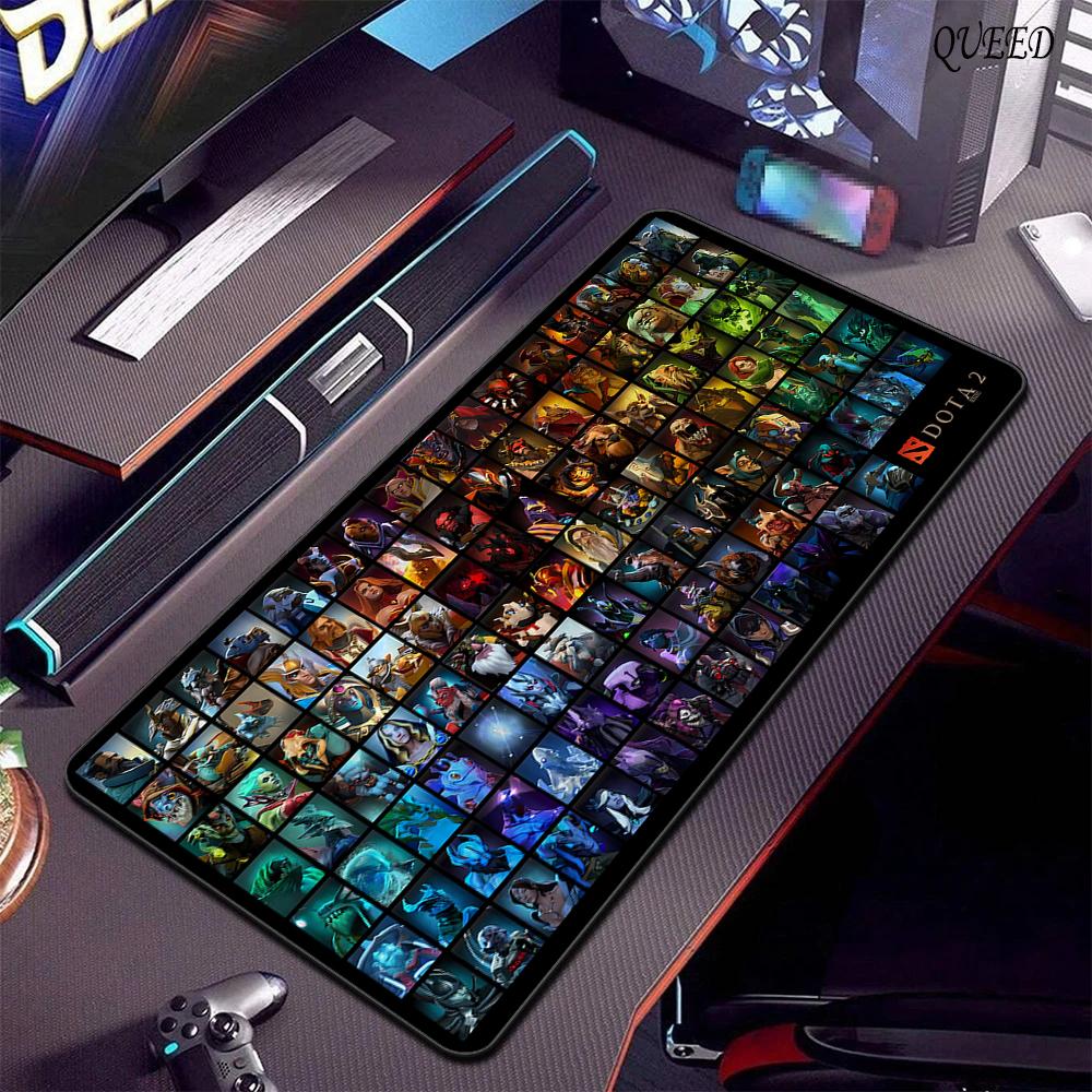 Anime Mauspads Dota 2 Mauspads Großes Gaming Großes Schreibtischpad Mit Schlossrand PC Zubehör Prime Gaming Mauspads XXL Tastaturpads
