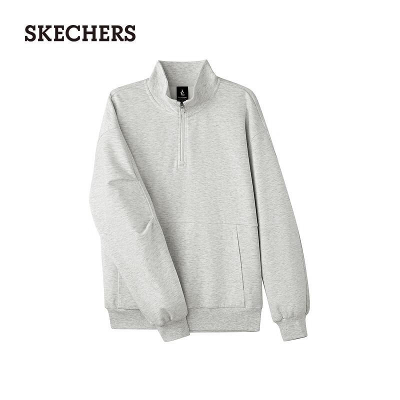 Skechers Women's L325W031 Loose Fit Pullover Sweatshirt