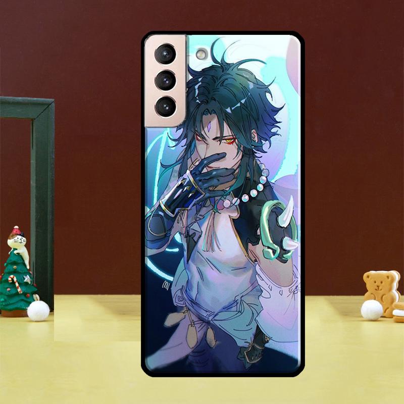 Genshin Impact Xiao Phone Case For Samsung Galaxy S25 Ultra S20 S21 S22 S23 S24 FE S9 S10 Plus S24 Ultra Cover