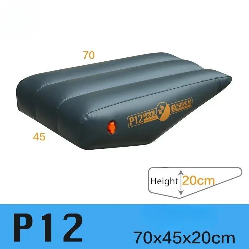 Cuscino Inclinato Anteriore per Auto Sgabello Gonfiabile Letto da Viaggio Riempimento Spazio Sedile Materasso ad Aria Viaggio in Auto Autonoma Accessori Universali