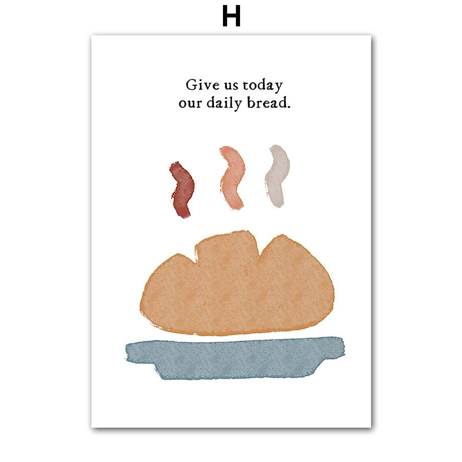 Hjärta Krona Regnbåge Christian Bible Nursery Nordiska affischer och tryck Väggkonst Canvasmålning Bilder Barnrum Kyrkandekoration