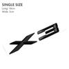 3D Car Letters Trunk Badge Sticker For BMW X1 E84 F48 X3 E83 G01 F25 X4 F26 G02 X5 E53 F15 E70 X6 E71 F16 Emblem  Lettering