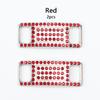 2Pcs Colorful Rhinestone Laces AF1 Shoe Decoration Jeweled Sneaker Shoe Charms Girl Gift DIY Shoelaces Buckles Shoes Accessories