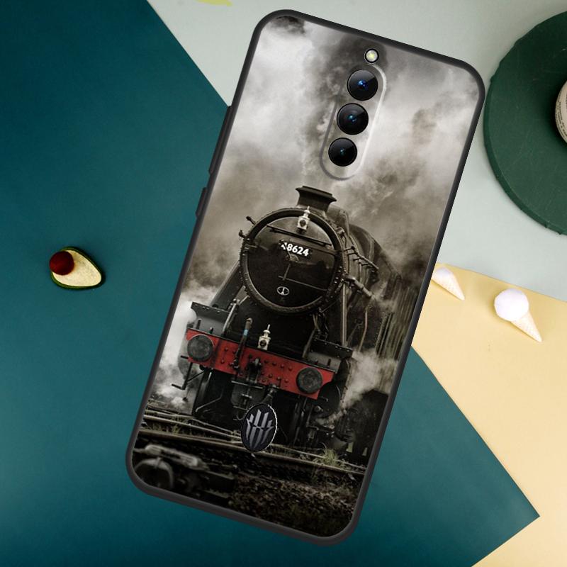 Classic Steam Train Railway For ZTE Nubia Red Magic 10 Air 8 9 8S 9S 10S Pro Plus 7 6S 7S Pro Red Magic 11 Pro Plus Case