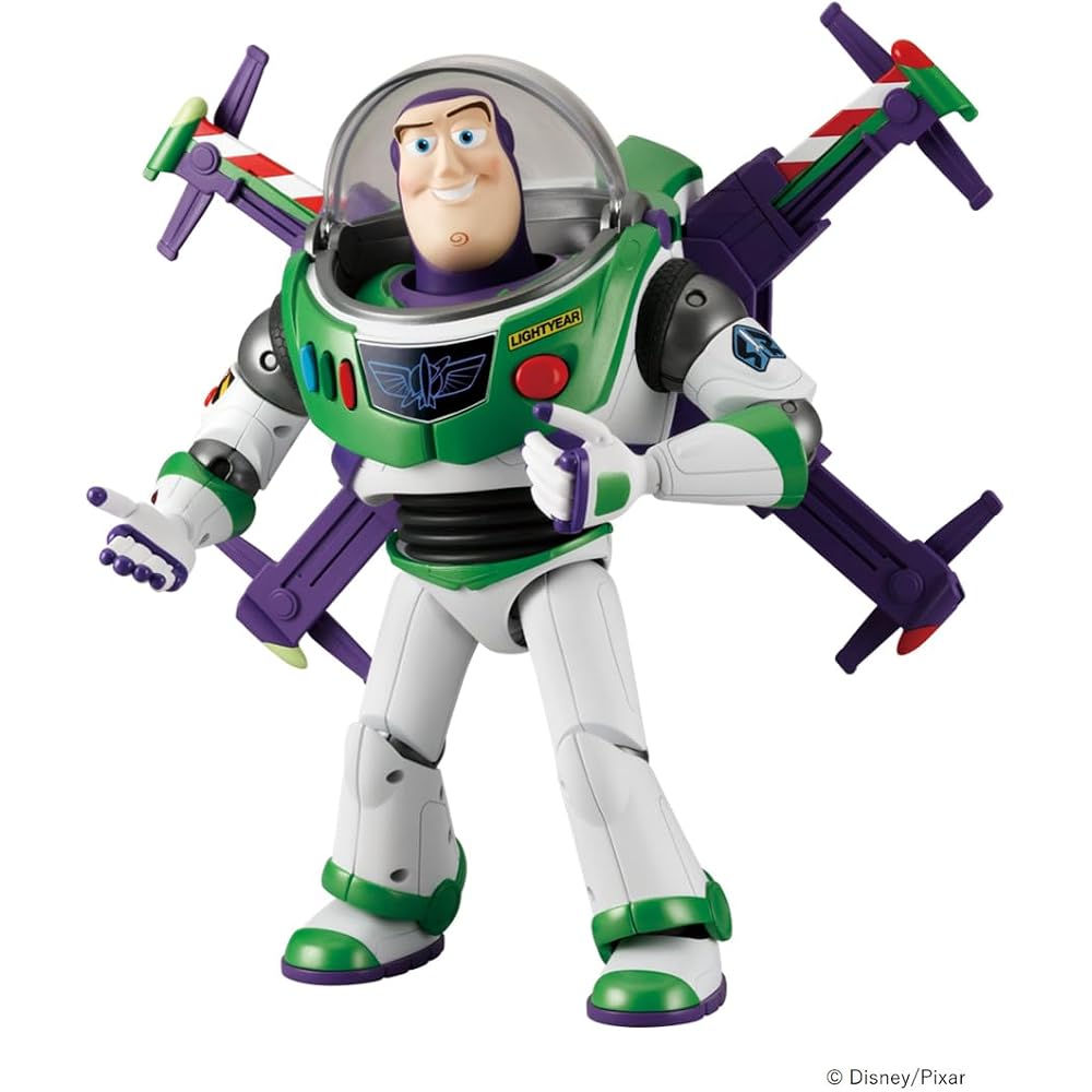 TAKARA TOMY (TAKARA TOMY) Disney Toy Story 5 Real Size Talking Figure Hi-Tech Edition Buzz Lightyear