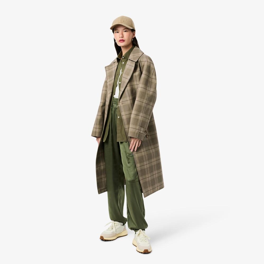 [lacoste] Women's Oversized Poplin Shirt CF0215-55NE9F