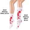 Blutige Spritzer Kniestrümpfe für Kinder Halloween Zombie Cosplay Blutdruck Kniestrümpfe Kinder Mädchen Party Kostüm Socken
