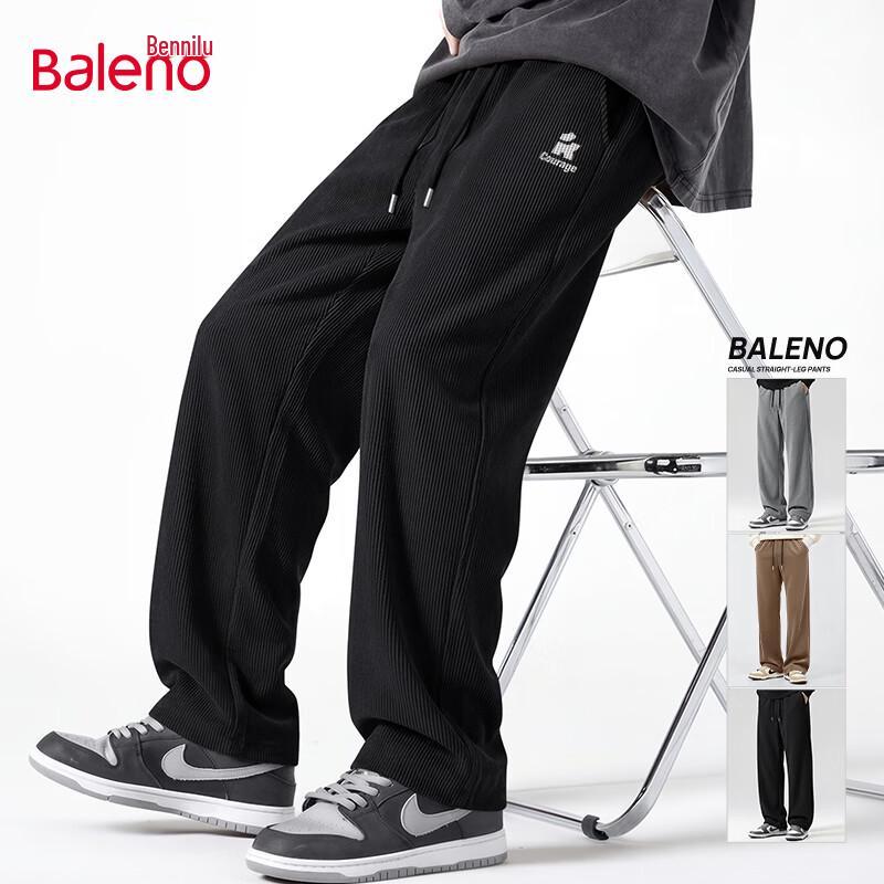 Baleno Men s Chenille Straight-Leg Casual Pants 3XL