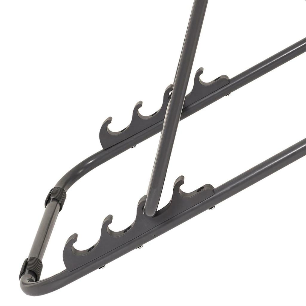 FOLDABLE DECK CHAIR Grue KHAKI adjustable backrest with cushion