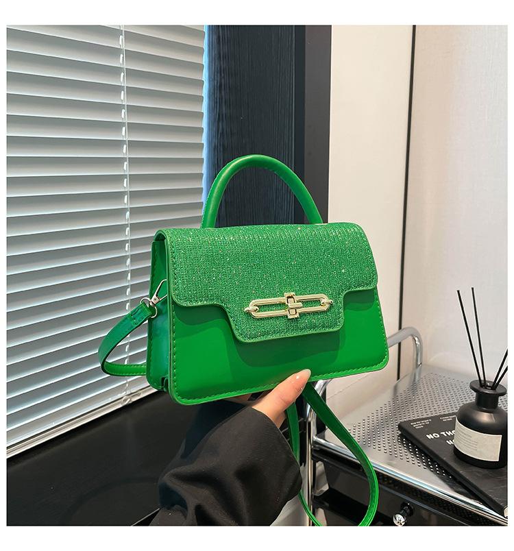 Tasche Damen 2025 Frühling und Sommer neue Mode einzelne Schulter Umhängetasche kleine quadratische Tasche ist dieses Jahr beliebt, hochwertige Damentasche Temperament