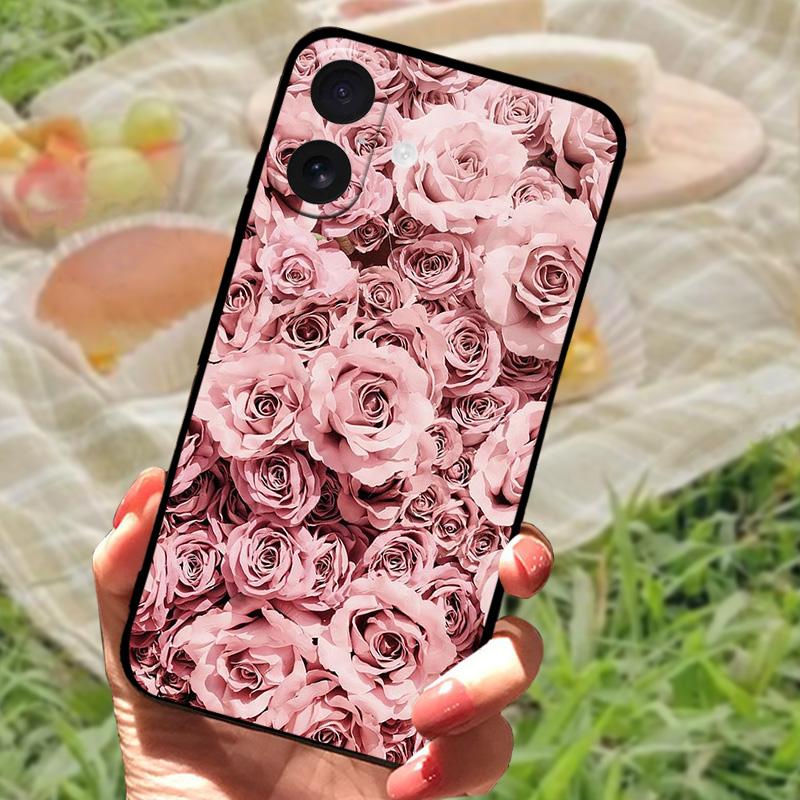 For Apple iPhone 16 Plus Cover iPhone16 Full Protective Silicone Phone Coque For iPhone 16 Pro Max Soft TPU Shockproof  Fundas