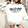Unisex Oversized Disney Mickey Print Hooded Sweatshirt Men Women Streetwear Loose Casual Pullover Jacket Autumn/Winter Fashion