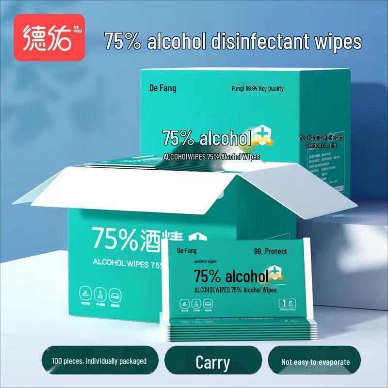 Deyou 75% Alcohol Disinfectant Wipes