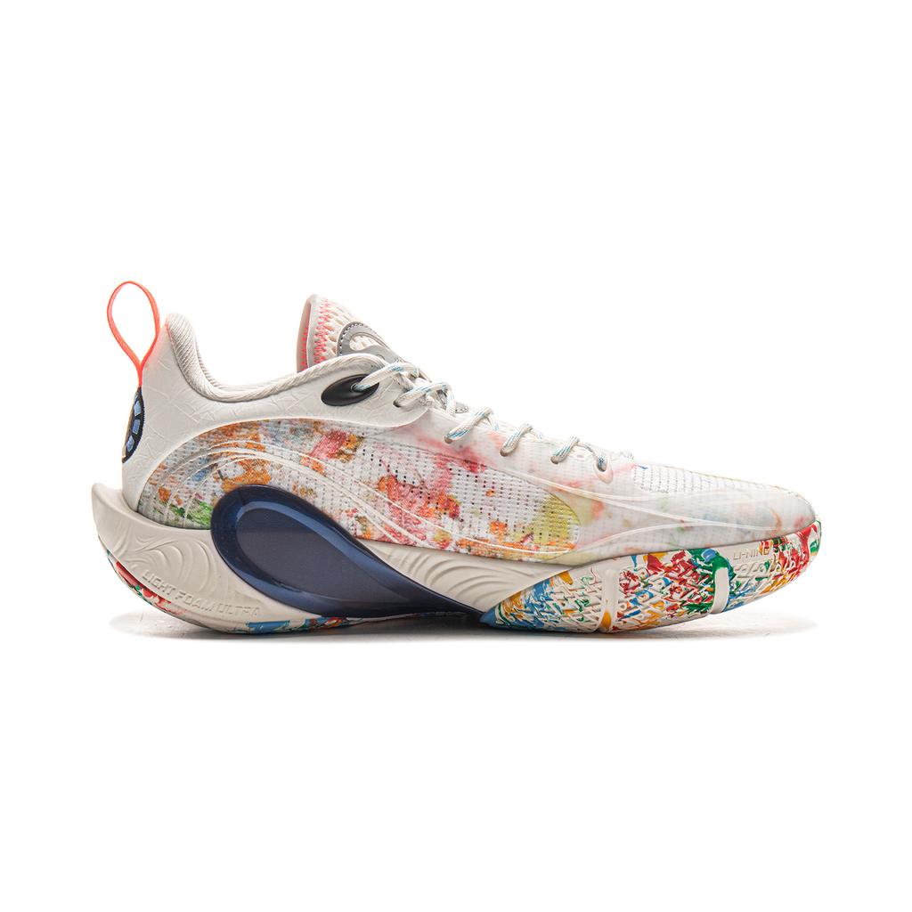 Li-Ning DLO1 Canvas Herresneakers Krem Beige Flerfarget ABPV009-3
