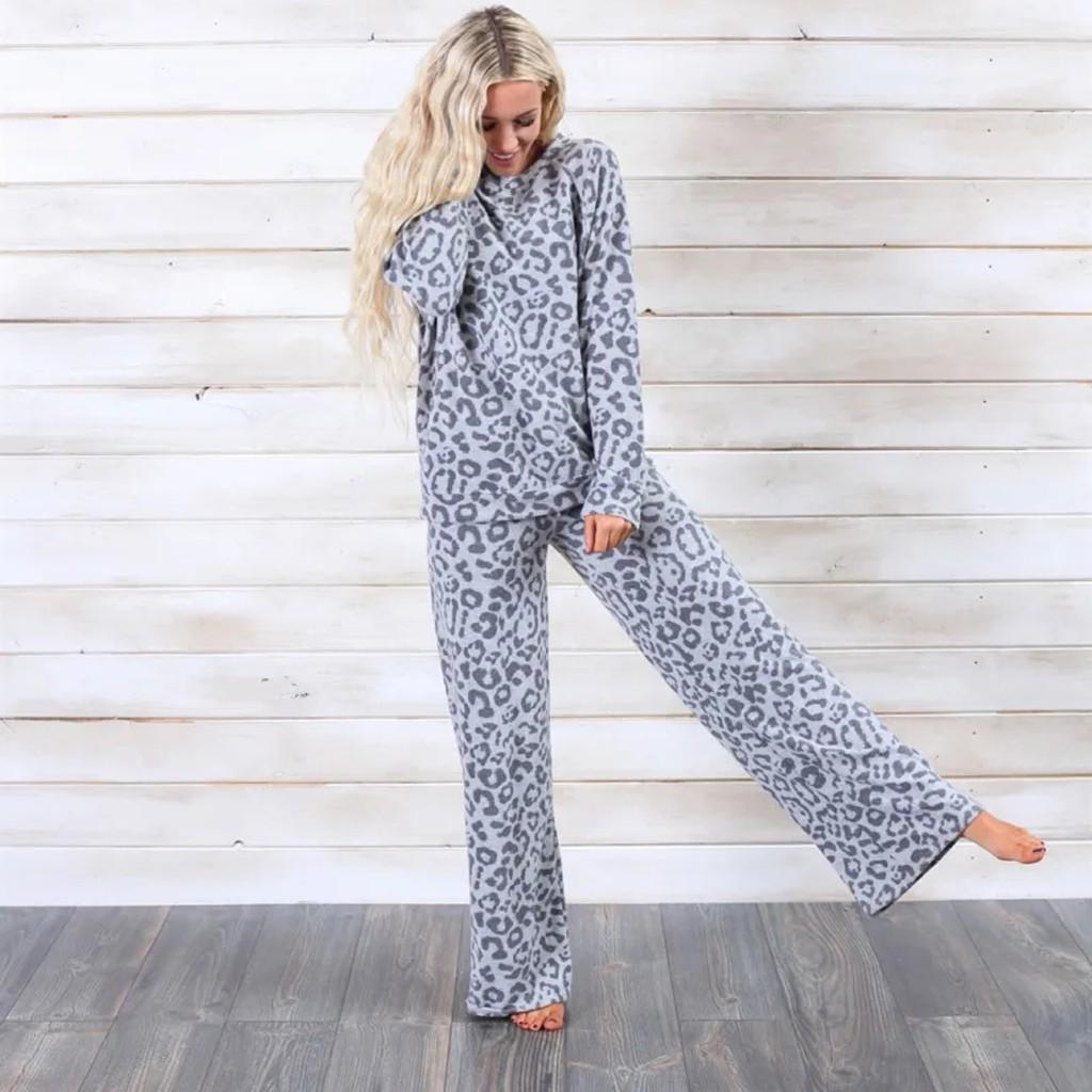 Leopard print lounge suit Clearance